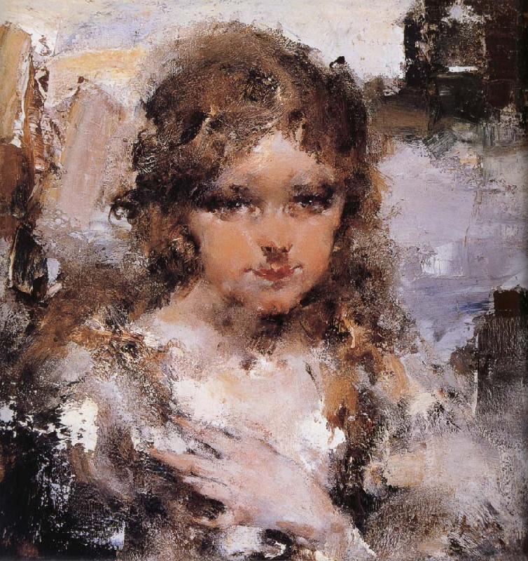 Nikolay Fechin Girl oil painting image